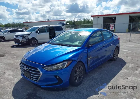 2018 Hyundai Elantra Sel from USA, damaged, VIN 5NPD84LF7JH257713